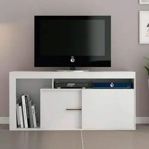 RACK PARA TV LUGANO BLANCO