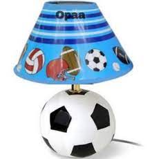 LAMPARA DE CERAMICA PELOTA DE FUTBOL WX-FB