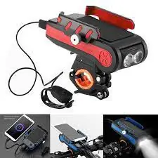LUZ LED FRONTAL RECARGABLE 4 EN 1
