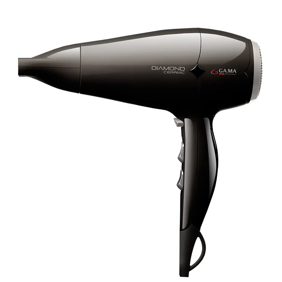 SECADOR DE PELO GAMA DIAMOND CERAMIC STD BLACK