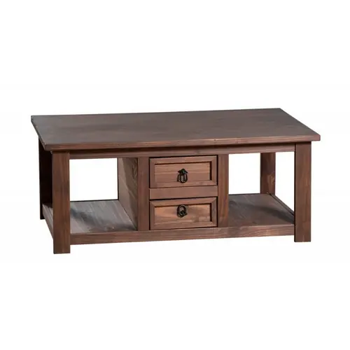 MESA DE LIVING 2 CAJONES COD E328