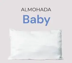 ALMOHADA BABY RELLENO 125G 100% POLIESTER BLANCO