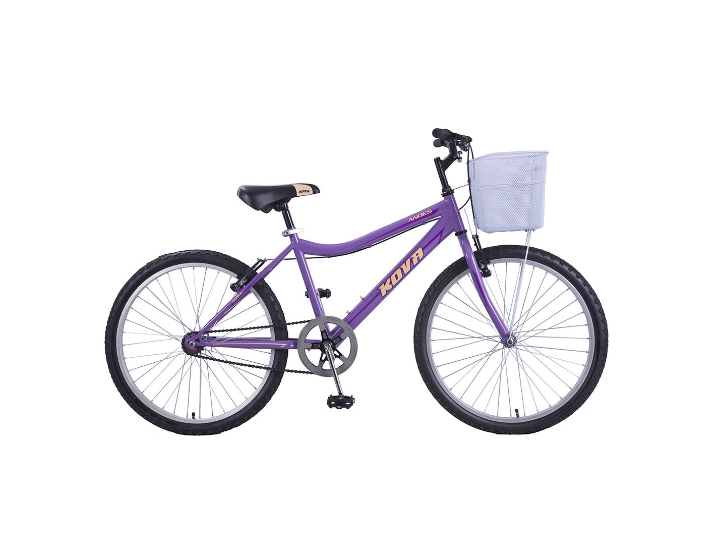 BICICLETA KOVA ANDES 24 NIÑA LILA MATE