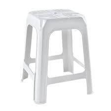 BANQUETA TABURETE BLANCO
