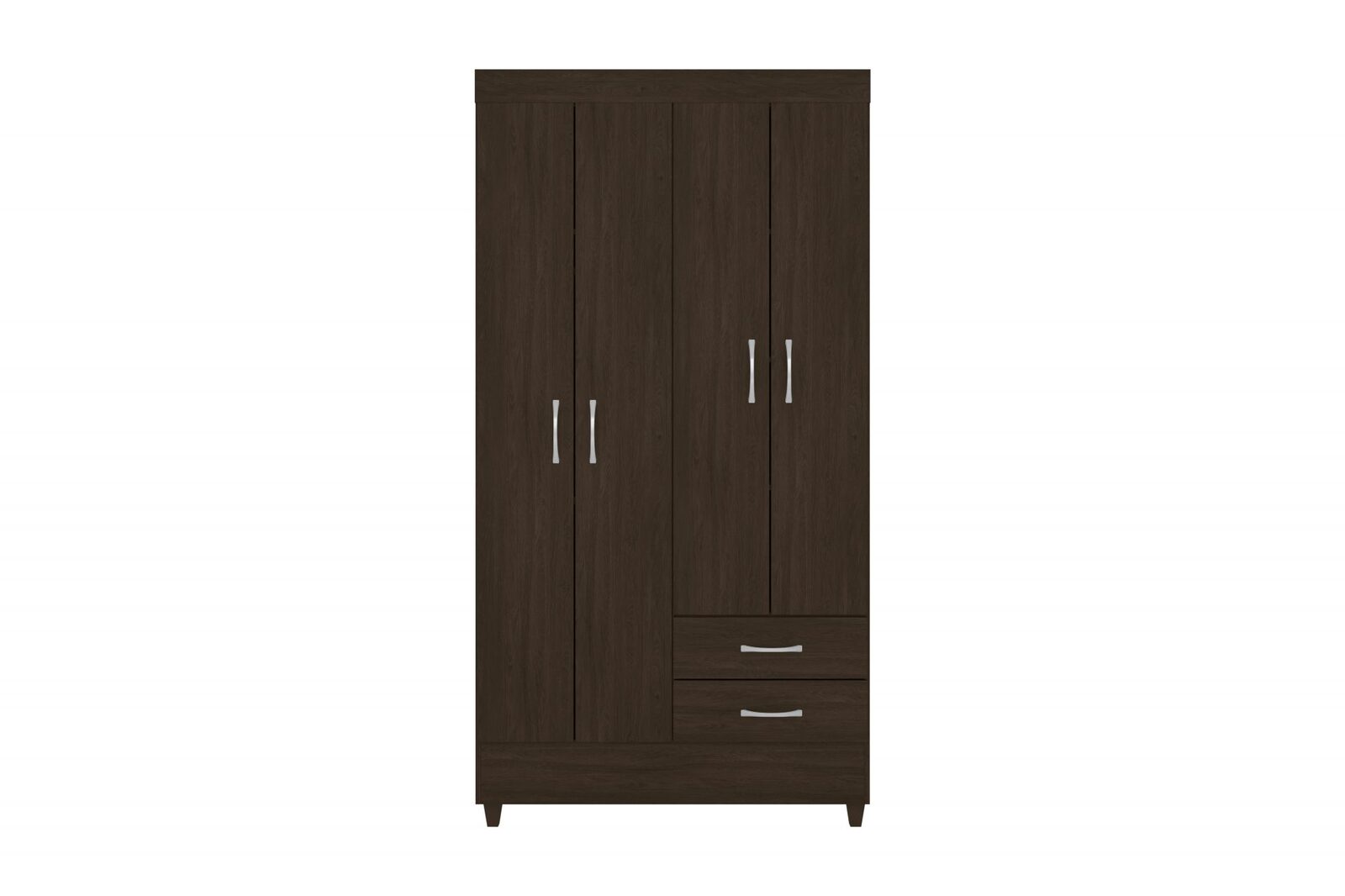 ROPERO ASTRO 4 PUERTAS EBANO TOUCH