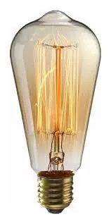 LAMPARA VINTAGE E27 40W PARA COLGANTES BULB