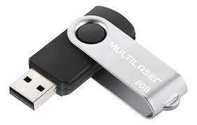 PEN DRIVE 8GB TWIST MULTILASER PD587