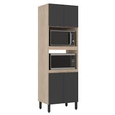 PANELERO FIRENZE DOBLE HORNO 4 PUERTAS AVENA TOUCH 94421-163