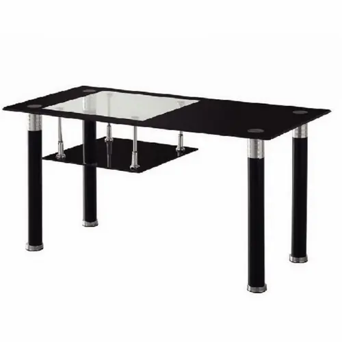 MESA DE LIVING TIPO MESA RATONA CON TAPA DE VIDRIO