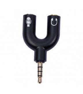 ADAPTADOR SPICA 4 CONTACTOS AURICULAR/MICROFONO