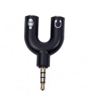 ADAPTADOR SPICA 4 CONTACTOS AURICULAR/MICROFONO