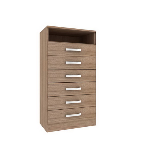 COMODA 6 CAJONES + ESTANTE DEMOLICION COD 06D