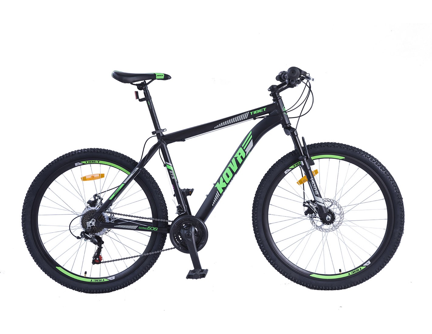 BICICLETA KOVA TIBET 27.5 HOMBRE F.DISCO NEGRO MATE TALLE M