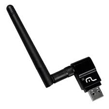 ADAPTADOR USB INALAMBRICO CON ANTENA MULTILASER RE034
