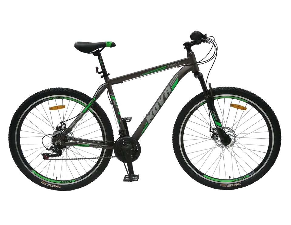 BICICLETA KOVA NEPAL 29 HOMBRE F DISCO NEGRO GRIS MATE TALLE L