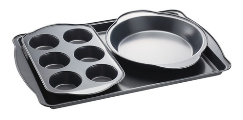 SET DE 3 PIEZAS EN ACERO 0.4 MODELO TEGLIA CUORI