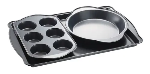 SET DE 3 PIEZAS EN ACERO 0.4 MODELO TEGLIA CUORI