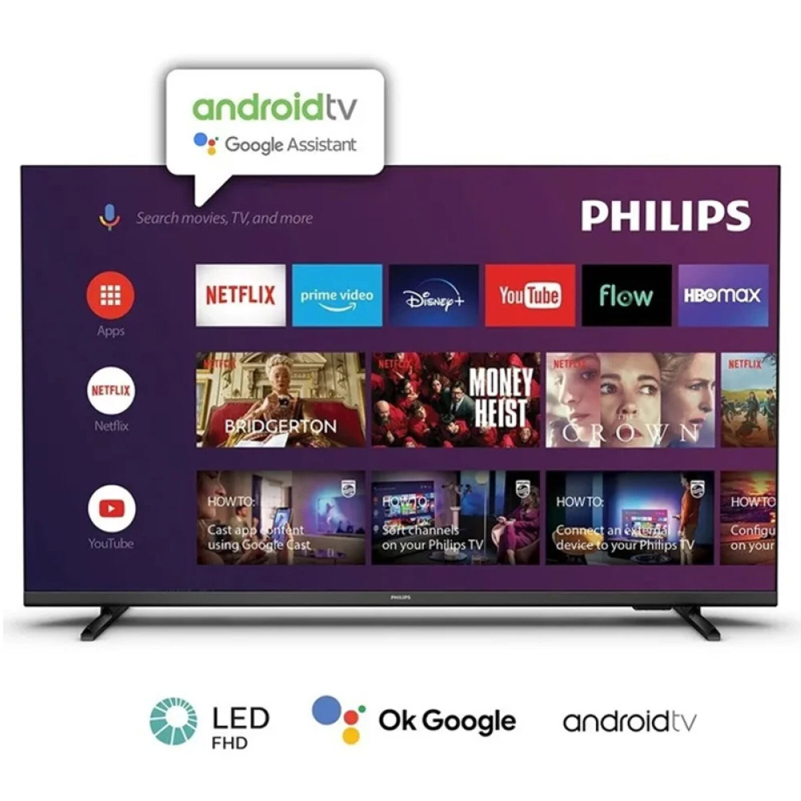 SMART TV PHILIPS 43P ANDROID TV