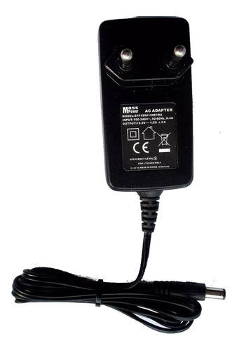 CARGADOR XO DC 12V 1.5A AC 100-240V