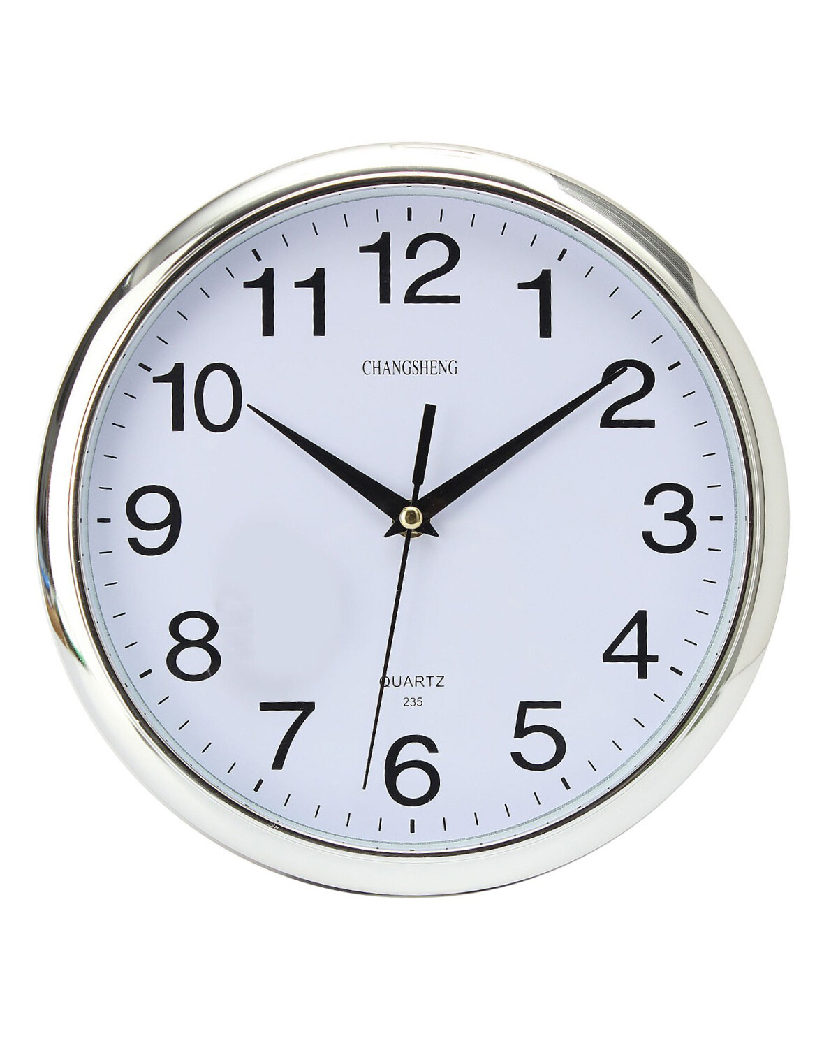 RELOJ DE PARED PLATA 005-GR
