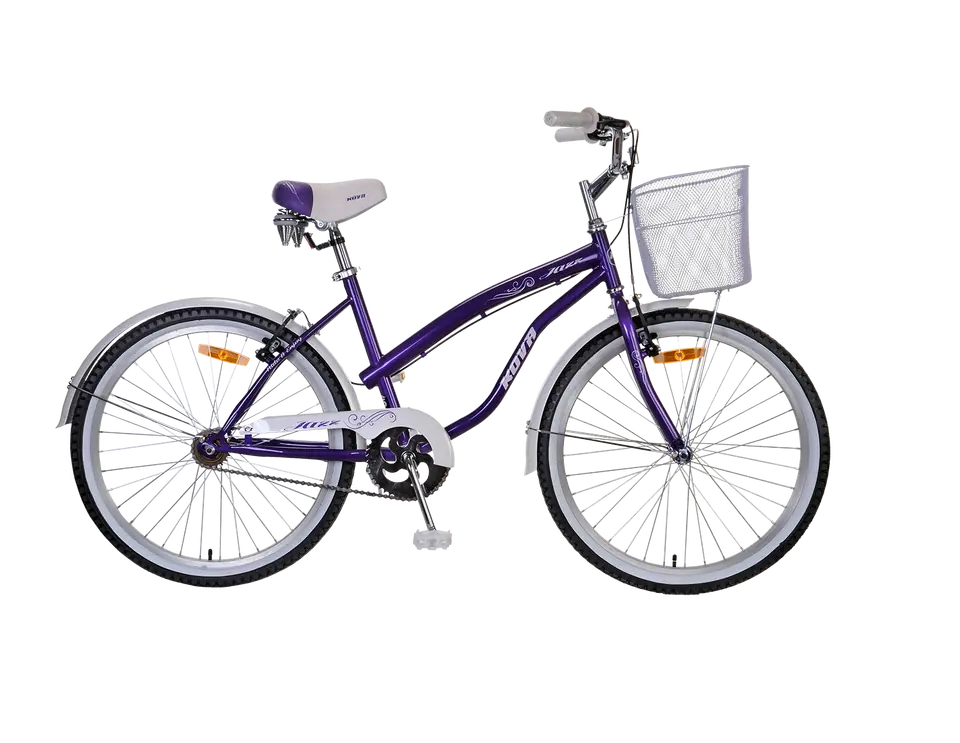 BICICLETA KOVA JAZZ NIÑA 24 VIOLETA