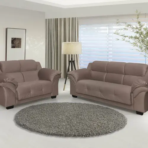 JUEGO DE LIVING 3+2 OXFORD BEIGE