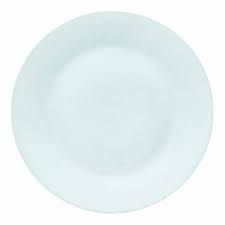 PLATO LLANO 27CM CERAMICA BLANCO
