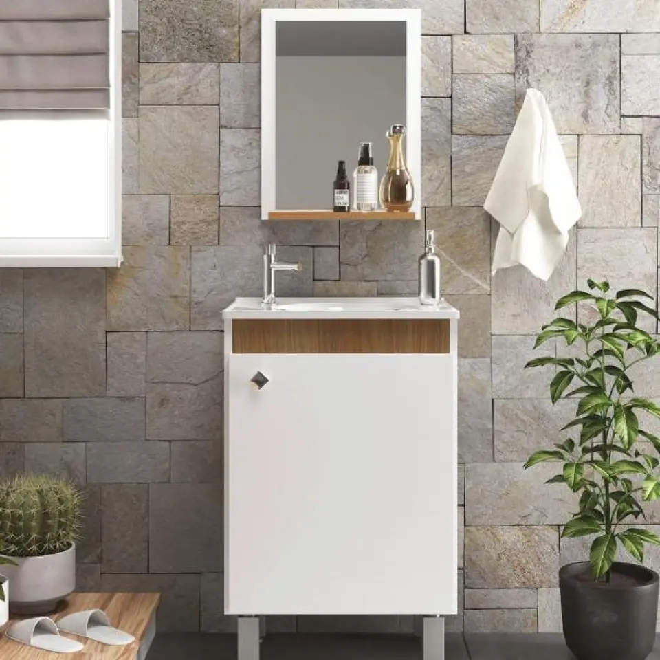 MUEBLE DE BAÑO ONIX 44 CON PATAS