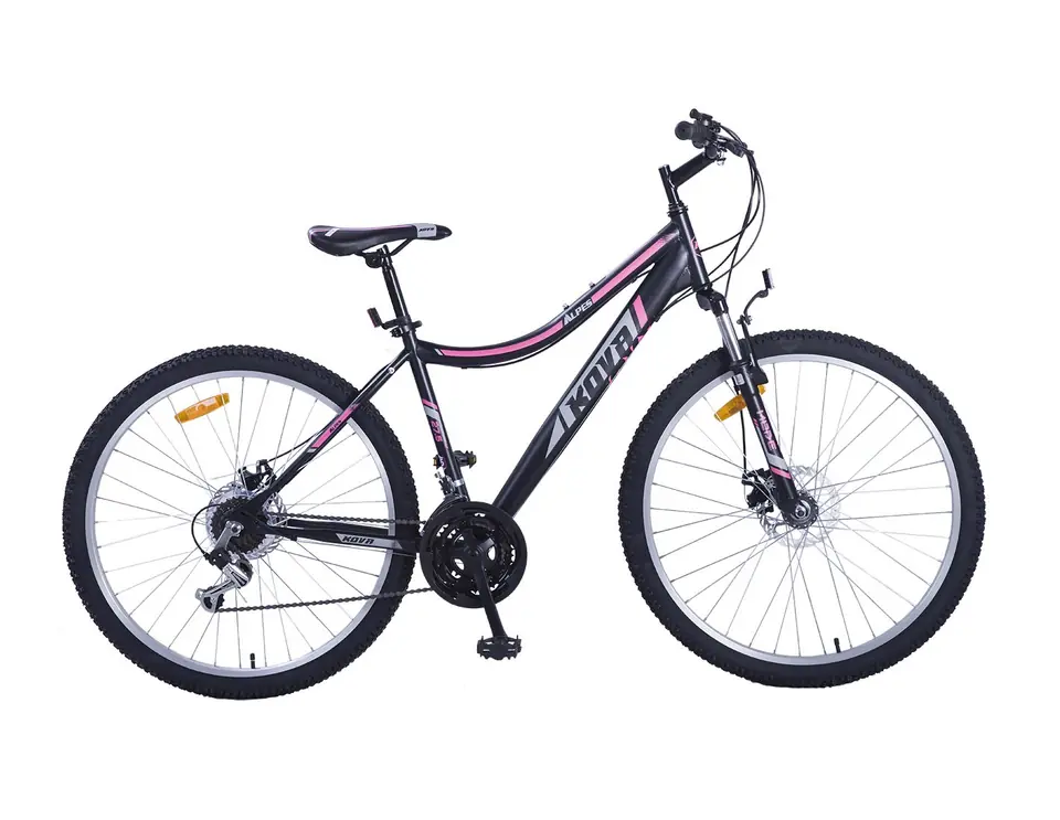 BICICLETA KOVA ALPES 27.5 DAMA F-DISCO NEGRO MATE