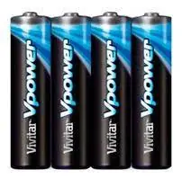 PILA RECARGABLE AAA LITHIUM VIVITAR X4