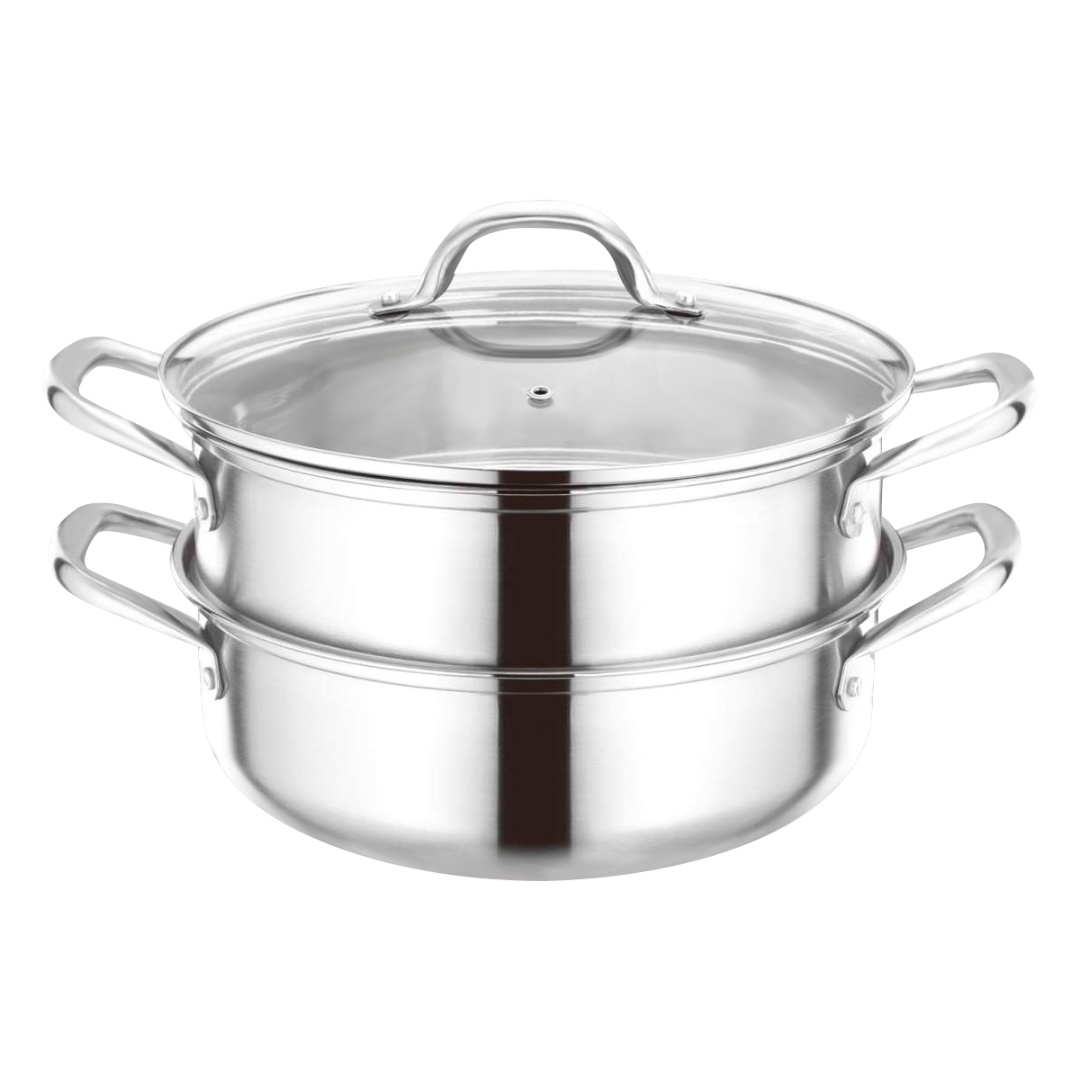 OLLA ACERO INOX BOMA APILABLE 28CM BM-128