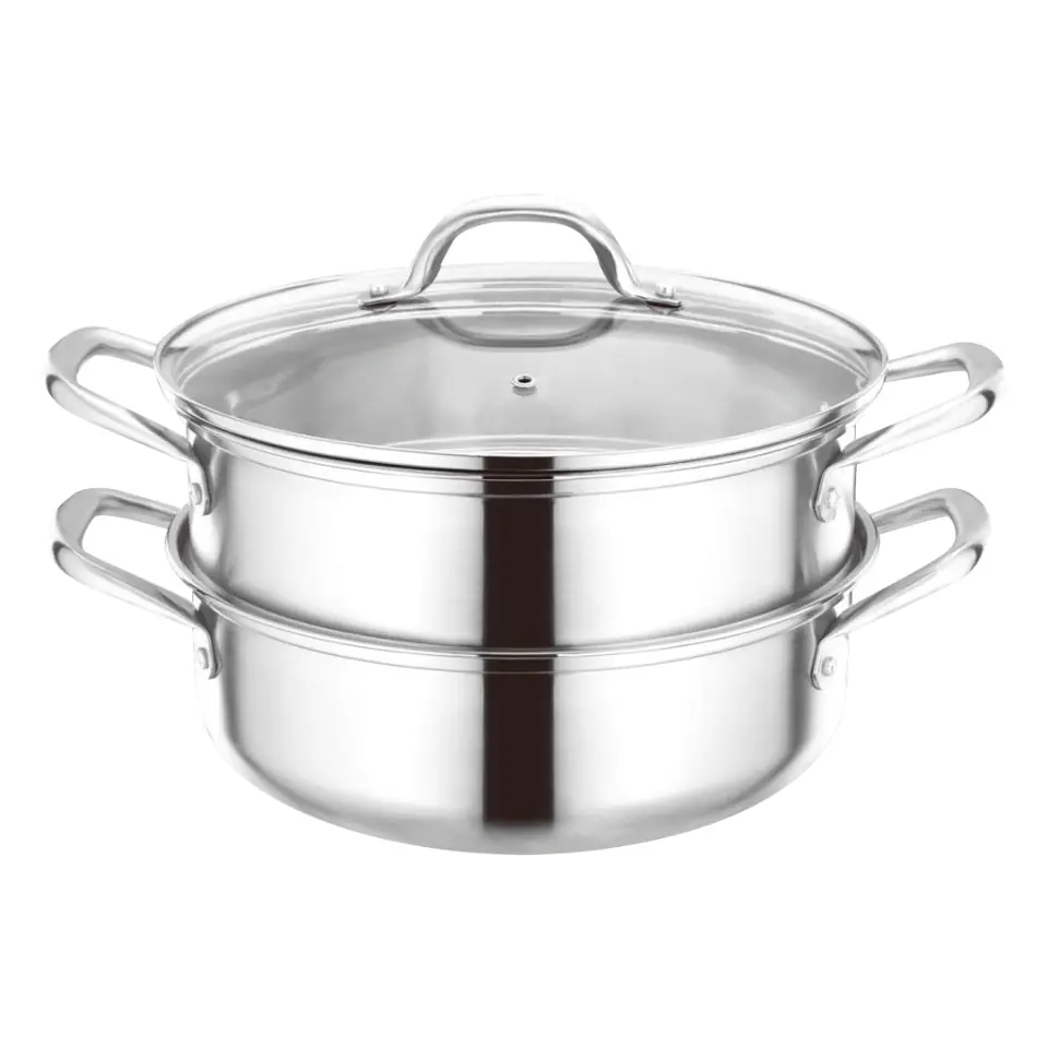 OLLA ACERO INOX BOMA APILABLE 28CM BM-128