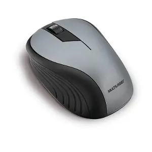 MOUSE INALAMBRICO USB MULTILASER GRIS MO213