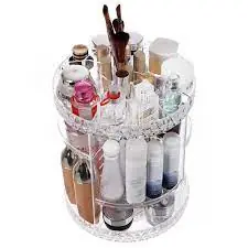 ORGANIZADOR DE COSMETICOS GIRATORIO