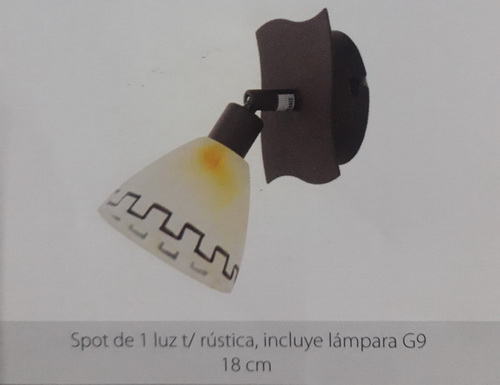 BARRA SPOT DICROICA RECTA 2 LAMPARAS