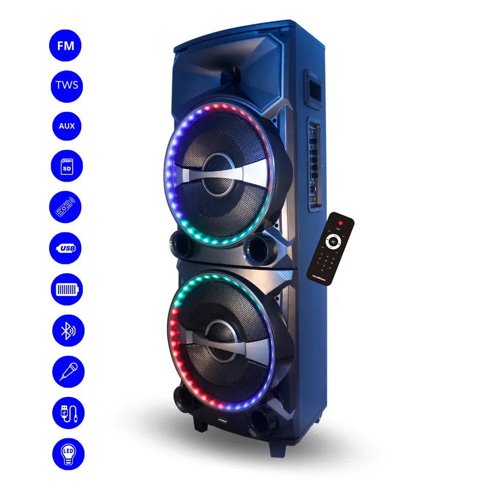 PARLANTE ACTIVO NORDMENDE 12P 2600W NRD-S4252