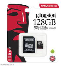 MEMORIA MICRO SD KINGSTON 128GB SDCS128GB