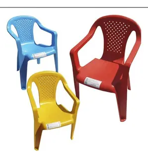 SILLA DE PLASTICO INFANTIL AZUL O ROSA
