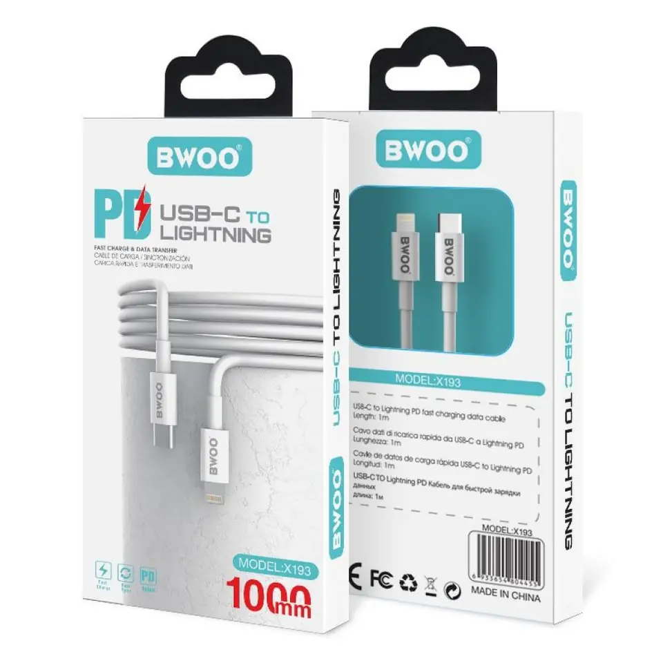 CABLE LIGHTING DATOS Y CARGA 1MT