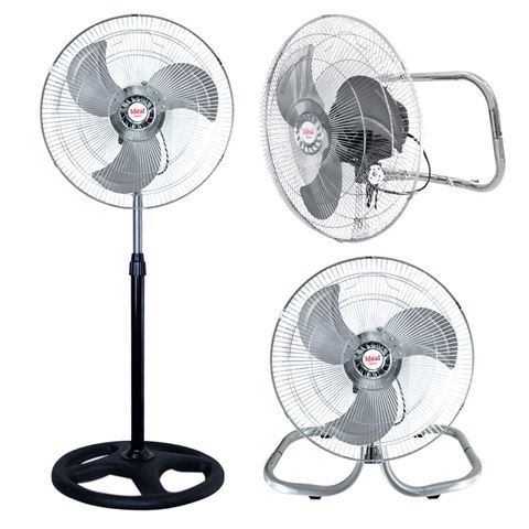 VENTILADOR DE PIE AKITA 3 EN 1 IND. METAL 18P