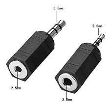 ADAPTADOR JACK PLUG 3.5 HEMBRA A MINI PLUG 2.5 MACHO ESTEREO