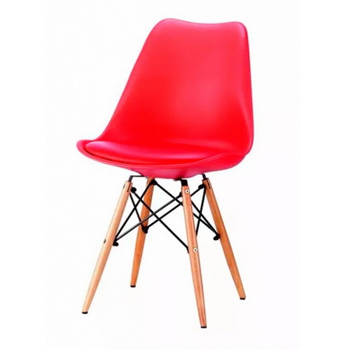 SILLA EAMES ROJO