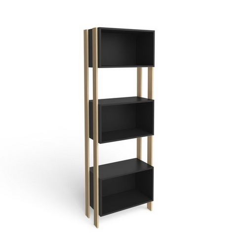 BIBLIOTECA / ESTANTERIA / REPISA NEGRO COD RT3093NE