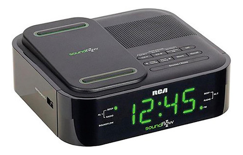 RADIO RELOJ RCA ARC254 COLOR NEGRO