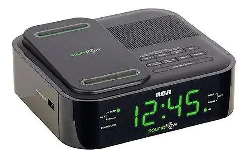 RADIO RELOJ RCA ARC254 COLOR NEGRO
