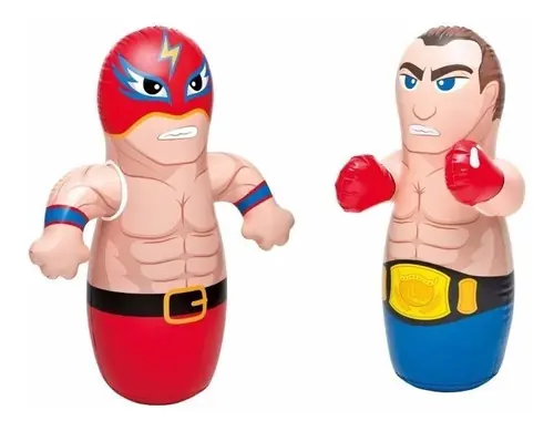 MUNECO LUCHADORES PUNCHING BALL INFLABLE INTEX 44672