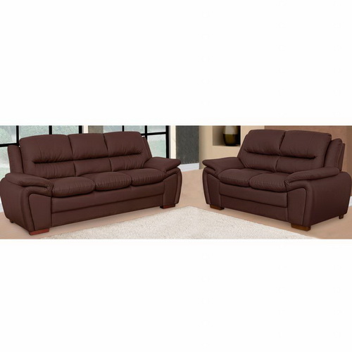 JUEGO DE LIVING 3+2 GEORGIA MARRON