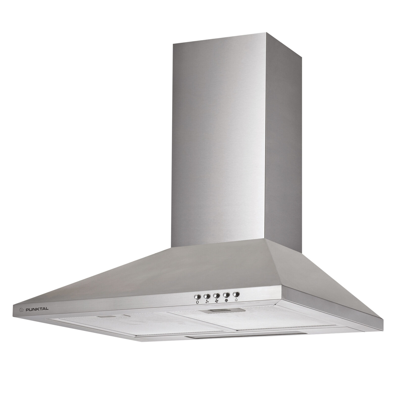 CAMPANA PUNKTAL PIRAMIDAL 60CM INOX PK-640CE
