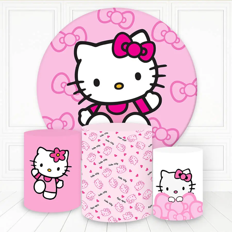 Kit panel circular trio de fundas - Hello Kitty