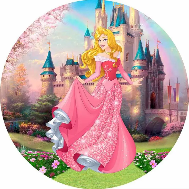 Panel Circular - Princesa Aurora